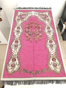 Muslim Washable Novelty Prayer <b>Mat</b> for Camping Travel and Car Use Turkish Cotton Machine Made Durable Prayer Rug - Product Image 4