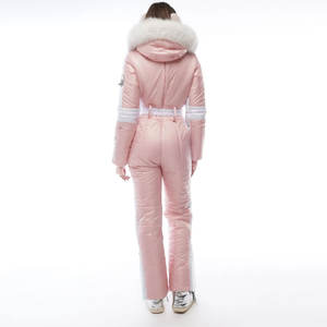 Combinaison de ski d'hiver pour adultes, homme, femme, fille, avec fermeture éclair, pour le snowboard ou le ski alpin, vente en gros - Product Image 3
