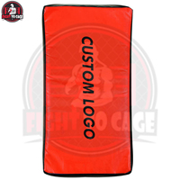 Équipement d'entraînement d'arts martiaux, Muay Thai, MMA, Pad en cuir à double couture, bouclier de frappe en PVC, cible de boxe de haute qualité, résistant aux impacts