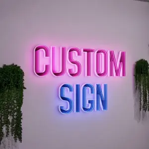 Custom Infinity Mirror Effect Neon Sign Wall Decoration Multi-layer Mirror 3D Magic Neon Sign Mirror Neon