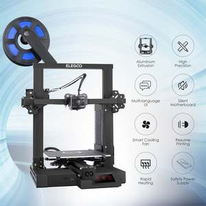 For ELEGOO Neptune 2 FDM <b>3D</b> <b>Printer</b> Dual Extruder Automatic for Lab Industrial Dental Jewelry Industries Supports PLA 1 Year - Product Image 3