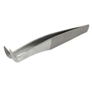 Pince à épiler professionnelle en acier inoxydable en forme de volume greffé outils de cils à pointe incurvée meilleurs prix - Product Image 1