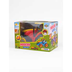 Moderno Tractor de Juguete de Plástico PVC con Fricción para Niños, Camión de Inercia Estilo Dibujos Animados - Product Image 5