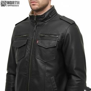 Mode cuir vestes nouveau 2025 en gros sur mesure propre Logo Pro qualité décontracté moto en veste Faux ou cuir d'origine - Product Image 3