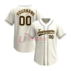 Maillot de Baseball boutonné ustom uniforme de sport personnalisé pour hommes femmes jeunes cousu/imprimé vêtements de Baseball et Softball - Product Image 1