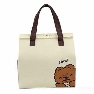 Empaque de Alimentos para Pizza de Alta Calidad con Logotipo Personalizado Impreso, 100% Tela No Tejida, Reutilizable, Reciclable, Biodegradable, Ecológico y Resistente a la Humedad - Product Image 5