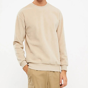 Sweat-shirt en molleton épais surdimensionné unisexe, pull chaud d'hiver, style streetwear, production OEM avec logo personnalisé - Product Image 2