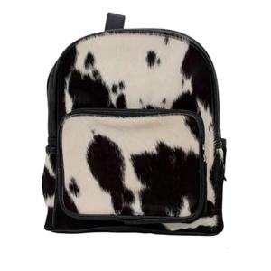 Genuine Cow Hair on Hide Back Pack <b>Laptop</b> <b>Backpack</b> Bag High Quality South Fashion <b>Leather</b> <b>Backpack</b> Bag - Product Image 1