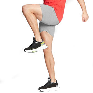 Pantalones cortos de gimnasio de algodón de alta calidad hechos en fábrica, diseño informal multicolor a rayas, servicio de logotipo personalizado, algodón 100% a un precio razonable - Product Image 4