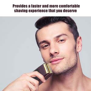 Têtes de rasoir électriques professionnelles à double lame, étanches IPX7, lavables, remplaçables pour le visage et le corps, pour utilisation en camping-car, lot de 2 - Product Image 5