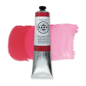 Pintura al Óleo Fina Pigmentada de Alta Calidad GARVI, 200 ml, Tono Rojo Cadmio, Modelo 0203210, para Arte, Manualidades, Lienzo y Papel - Product Image 1