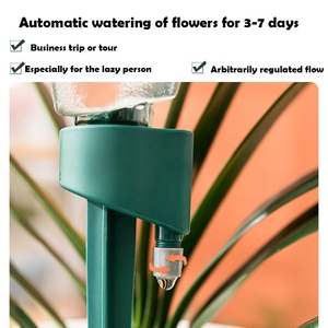 Botella <span class=keywords><strong>de</strong></span> agua <span class=keywords><strong>de</strong></span> goteo automática para plantas <span class=keywords><strong>de</strong></span> jardín Maceta automática Ajuste Temporizador Dispositivo <span class=keywords><strong>de</strong></span> agua para plantas <span class=keywords><strong>de</strong></span> interior y exterior Flores - Product Image 4