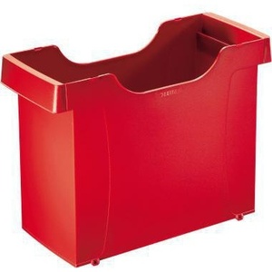 Leitz Uni-<b>Box</b> Plus Hanging File <b>Box</b> A4 20 Files <b>Polystyrene</b> Red - Product Image 1