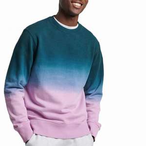 Sudadera Bordada de Alta Calidad para Hombre, Estilo Urbano ODM para Primavera, Corte Holgado, Manga Larga, 100% Algodón - Product Image 1