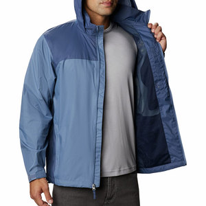 Nouveautés Veste de pluie coupe-vent pour hommes Veste de pluie extérieure résistante au vent et à l'eau à vendre - Product Image 1