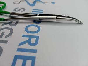 Pince Kelly en acier inoxydable durable instruments chirurgicaux pinces hémostatiques usage médical incurvé droit réutilisable outils hospitaliers - Product Image 4