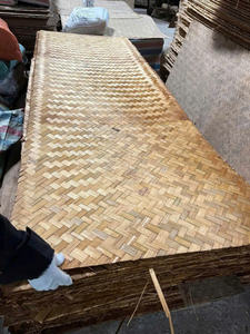 งานฝีมือจากไม้ไผ่ที่ยั่งยืน ทนทาน รูปทรงสี่เหลี่ยมผืนผ้า ดีไซน์ดั้งเดิม ติดผนัง สำหรับตกแต่งบ้านและรีสอร์ท คุณภาพสูง - Product Image 3