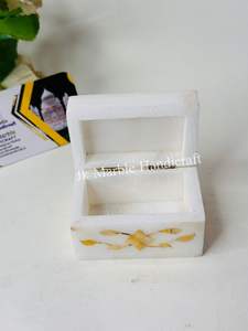 Excellent Quality Marble Inlay Work Jewelry <b>Box</b> With Natural Spot Wholesale Best Price Available - Product Image 5