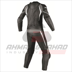 Tenue de moto une pièce anti-chute et respirante en polyester 240g pour hommes, toutes saisons, tenue de course résistante à l'usure - Product Image 3