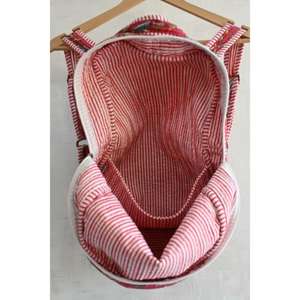 <b>Lightweight</b> Cotton Boho Quilted Mini <b>Backpack</b> Indian Hand Block Print Floral Design Zipper Closure Unisex Travel Beach School - Product Image 6