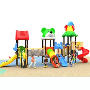 Хит продаж, детская игровая площадка на заднем дворе с горкой для детей, играющих на открытом воздухе, игровое оборудование для детей