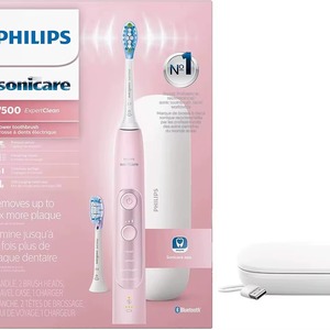 Philips Sonicare แปรงสีฟันไฟฟ้าสีชมพู7500ชาร์จได้ขนแปรงขนาดกลางพร้อมหน้าจอ LED อัจฉริยะ - Product Image 1