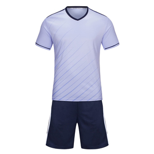 Uniforme de Fútbol Personalizable de Fábrica, 100% Poliéster, Color Personalizado, Cuello en V, Transpirable, Ligero y de Secado Rápido - Product Image 1