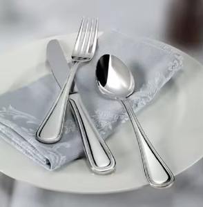 Cubiertos para bodas y eventos Juego de cubiertos vintage con estilos de diseño navideño para decoración de hoteles - Product Image 3