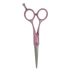 Lame droite pointue de ciseaux de coiffure de rose d'acier inoxydable évalué par haute avec la marque de distributeur pour la coupe de cheveux - Product Image 4
