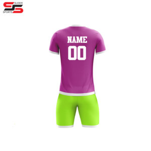 Uniforme de football de sport de fabrication du Pakistan uniforme de football de couleur unie et imprimé uniforme de football de haute qualité - Product Image 6