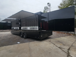 Remorque de vente et de promotion personnalisée de 8,5' x 26' avec façade noire, à prix avantageux - Product Image 5