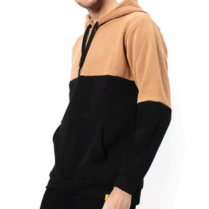 เสื้อมีฮู้ดสไตล์สวมหัวสำหรับผู้ชายผ้าฟลีซแขนยาวผ้าฝ้าย100% OEM OEM OEM สวมใส่สบายกำหนดโลโก้ได้ตามต้องการ - Product Image 2