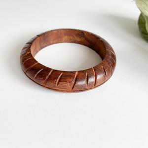 Classic Traditional Waterproof Wooden Bangles Jewelry <b>Set</b> Handcrafted Natural Wood Customizable Cute Women Fashion <b>Bracelet</b> - Product Image 1