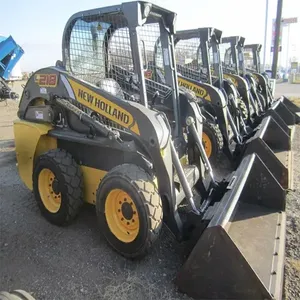 Hot Offer New Holland L318 Mini 4WD Skid Steer <b>Loader</b> Ready Supply Earth-Moving Construction <b>Low</b> Cost Core Engine Pump 2-Year - Product Image 4
