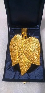 ชามอลูมิเนียมทรงกลมสำหรับเสิร์ฟชามสลัดและชามผลไม้สำเนียงดอกไม้สีทองเครื่องครัวงานแฮนด์เมดตามสั่ง - Product Image 6