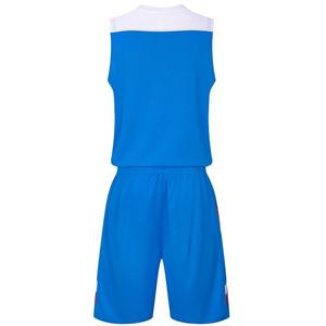 Basketball Jerseys Suit College <b>Men</b> Uniforms Sport Print Sleeveless Training 2PCS Shirt Shorts Breathable Custom Set - Product Image 3
