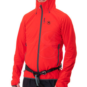 Veste coupe-vent confortable à col montant enduit, avec logo frontal, respirante, couleur personnalisée, haute qualité, hiver - Product Image 2