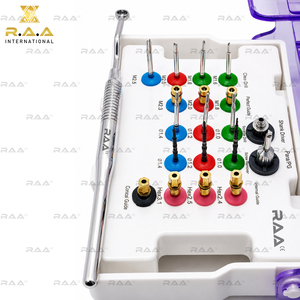 ชุดเครื่องมือถอดสกรูหักสำหรับรากฟันเทียมไฟฟ้า R.A.A.INTERNATIONAL RAA-104 ได้รับการรับรองมาตรฐาน CE ระดับ I ชุดดอกสว่าน 23 ชิ้น - Product Image 4