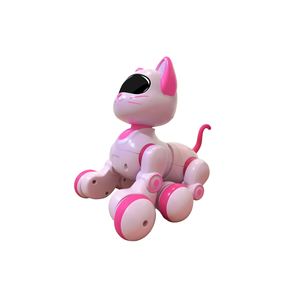 Interactive Smart <b>Cat</b> <b>Remote</b> <b>Controlled</b> Rechargeable RC Animal <b>Toy</b> for 3+ Years White & Pink - Product Image 3