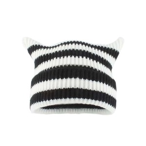 Bonnet unisexe pour l'hiver et l'automne Dernier design Bonnets confortables et chauds Bonnets tricotés mignons Impression numérique Vente chaude - Product Image 6