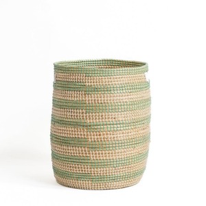 Seagrass Weave <b>Round</b> Stripe <b>Basket</b> Handmade Storage <b>Basket</b> Wholesale eco-friendly Made in Viet Nam - Product Image 2