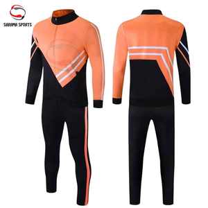 Ensemble de jogging pour homme, ensemble d'entraînement de performance, jogging à manches longues, vêtements de sport décontractés, jogging de couleur personnalisée - Product Image 3