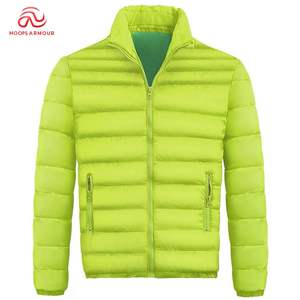 Rellene la chaqueta acolchada ligera, para los hombres de invierno North Coat Custom Face Stand Collar Outdoor Ultralight Down Winter Jacket - Product Image 3