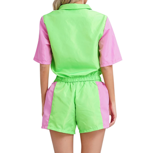 Conjunto de Dos Piezas Impermeable y Cortavientos para Hombre, Traje de Lluvia Informal, Ligero, Ecológico, de Color Sólido, de Nailon - Product Image 4