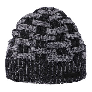 Winter Ribbed Knit Beanie Custom Acrylic Cuffed Hat Unisex Fashion Cold Weather Cap Jacquard Beanies 2025 - Product Image 1