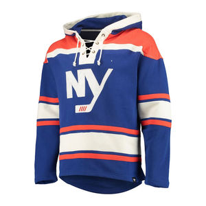 Logotipo personalizado Camisetas de hockey sobre hielo Capucha Encaje Sudadera con capucha Jersey de hockey Impresión por sublimación personalizada 100% Poliéster Transpirable - Product Image 2