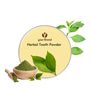 Nouvelle poudre dentifrice à base de plantes 100% biologique de marque privée à prix abordable - Product Image 3