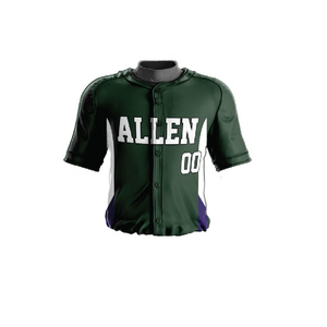 Maillot de baseball par sublimation, uniforme de baseball sublimé, uniforme de baseball brodé, maillot de baseball brodé, uniforme de baseball - Product Image 2