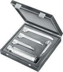 ชุดเครื่องมือตรวจกล่องเสียงแบบมืออาชีพ 4 ชิ้น คุณภาพสูง ใช้พลังงานด้วยมือ ผลิตโดย OEM สำหรับการผ่าตัด ผลิตโดย SurgiRight Instruments - Product Image 2