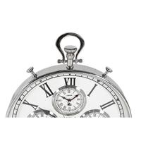 Horloge décorative en métal avec trépied, décoration intérieure, salon, accessoires de décoration, cadeaux et artisanat